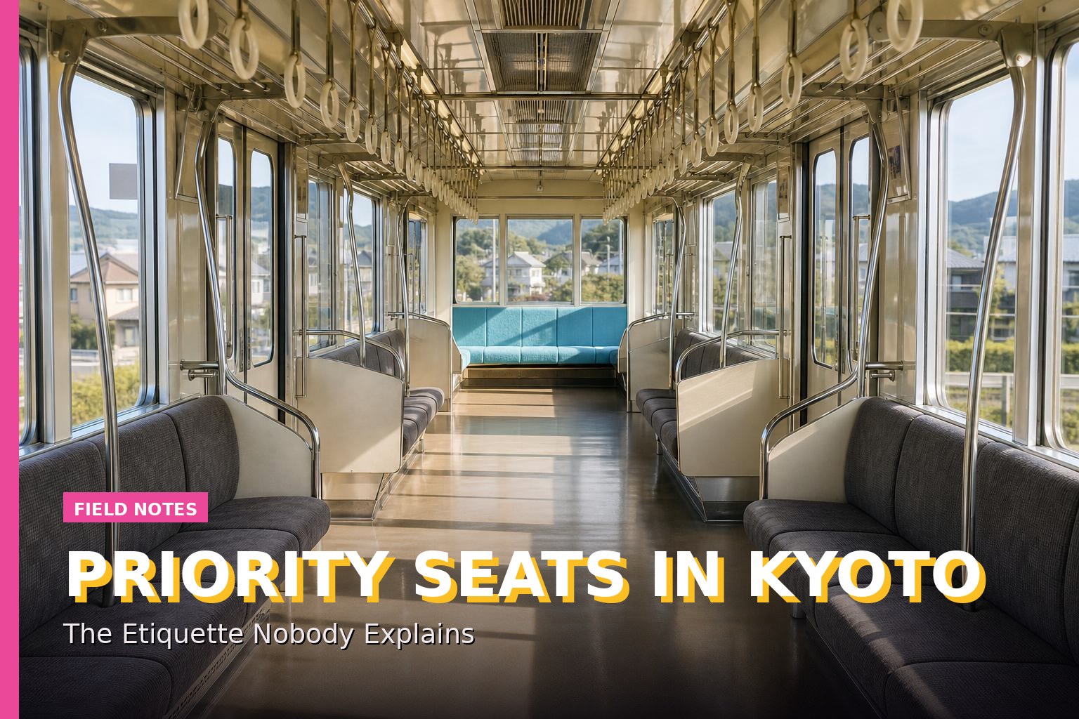 Priority Seats in Kyoto: The Etiquette Nobody Explains