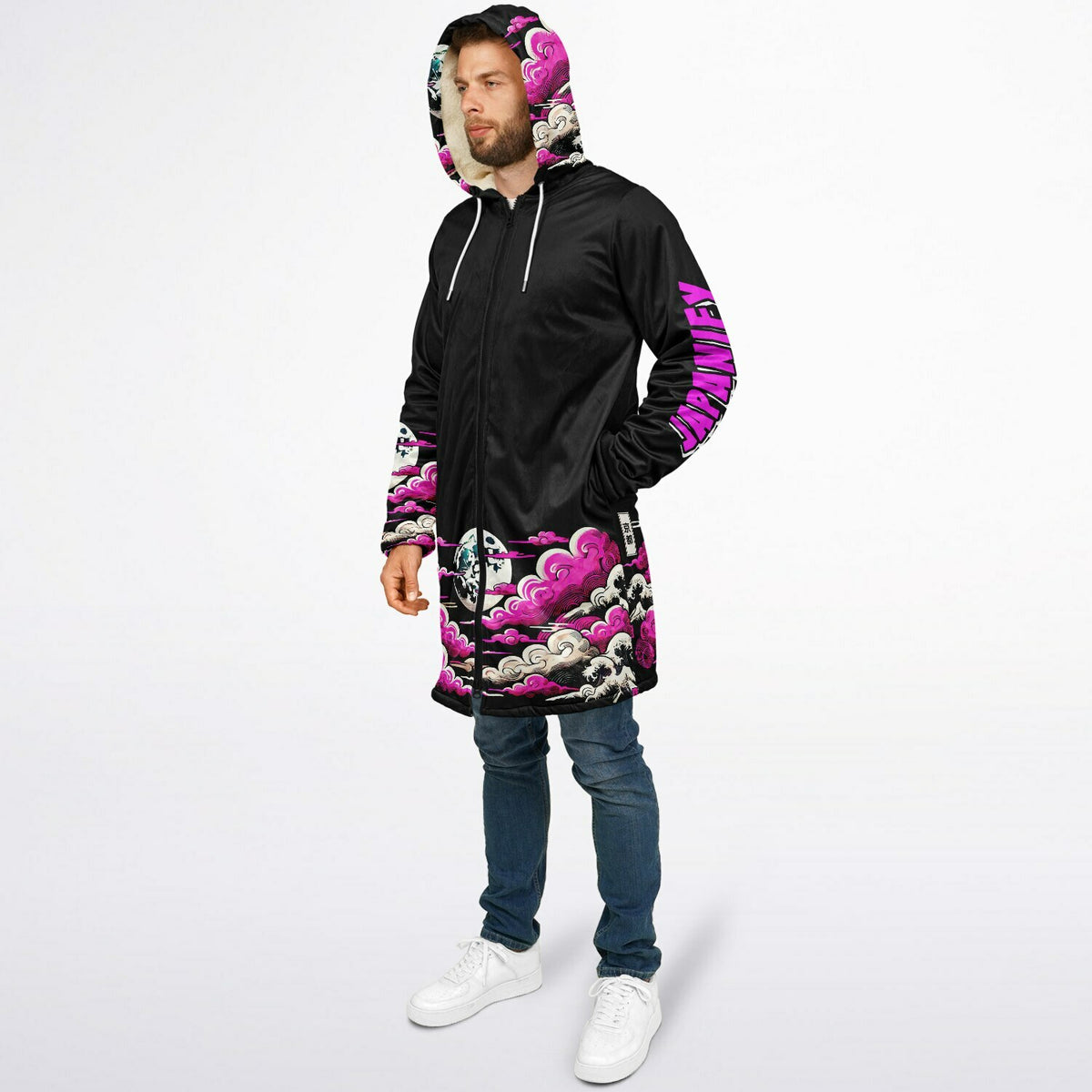 Japanify Zipper Cloak